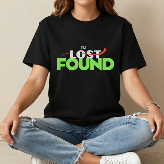I'm Lost Until I Found You | Romantic Love T-Shirt | Forever Moments Collection | Couple Gift | Relationship Shirt